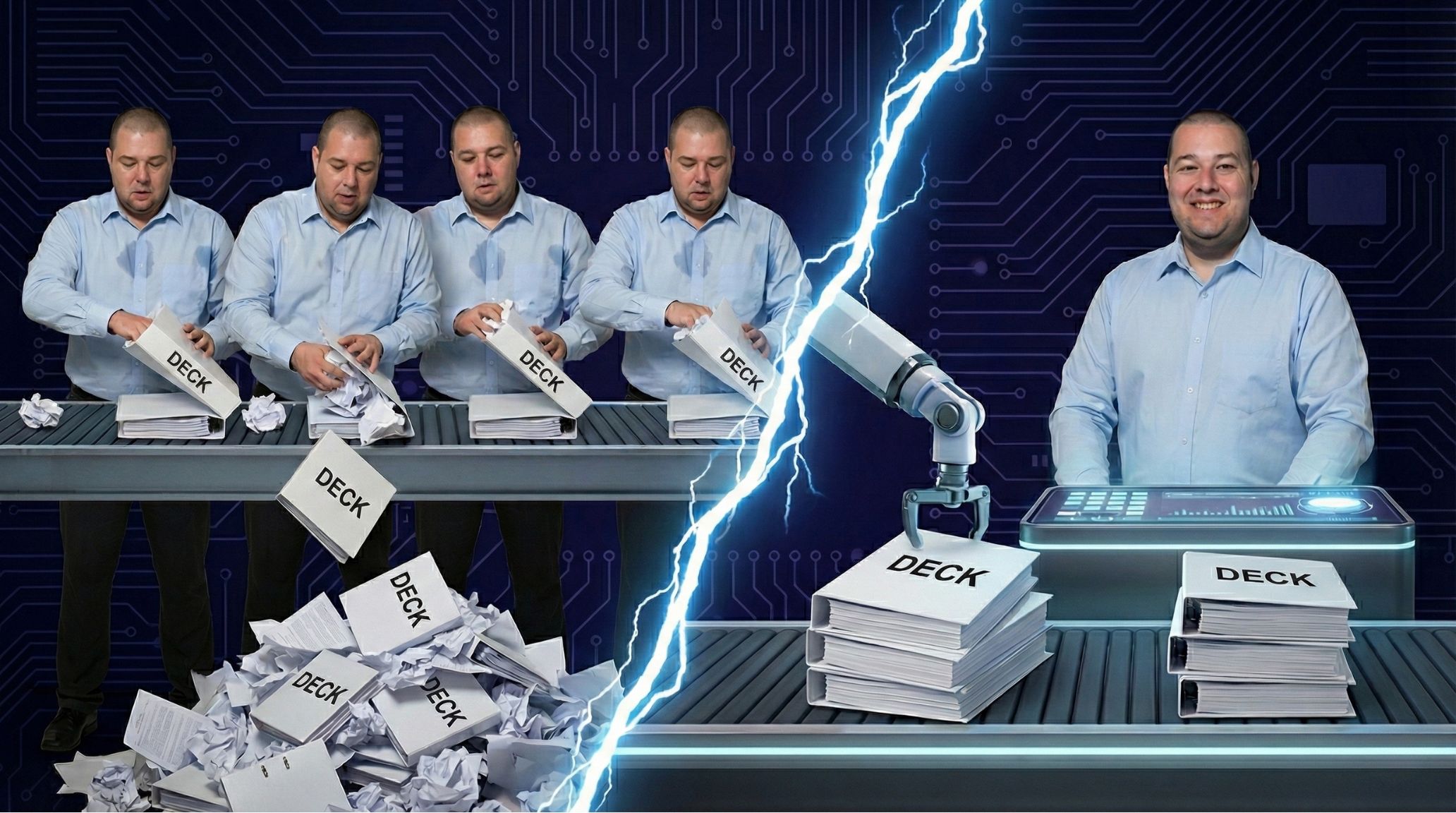 The Board Deck Assembly Line: Manual vs. Automated